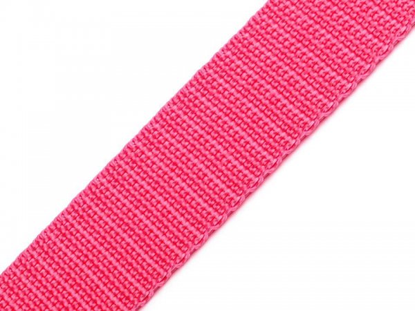 Gurtband 20mm Polypropylen - rosa